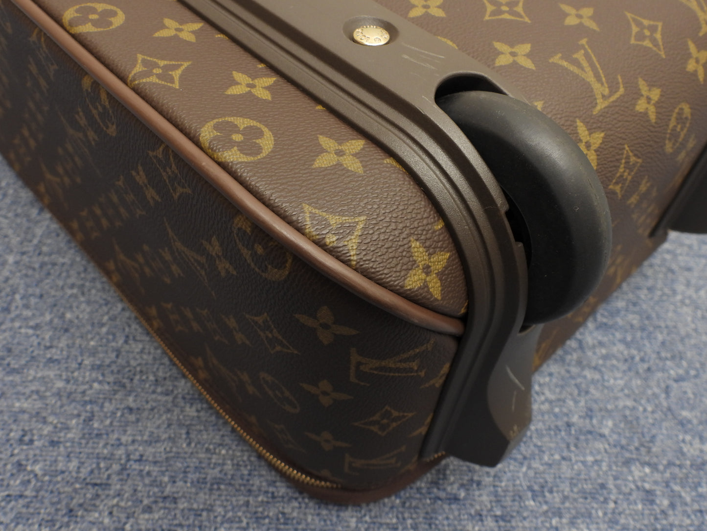 ルイヴィトン ペガス45 M23251 モノグラム 旅行用キャリーバッグ小 トロリーバッグ@SP1001