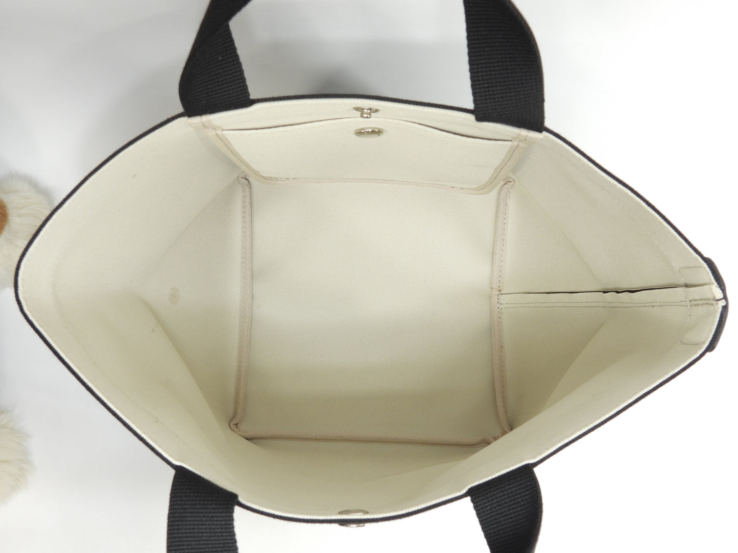 エルベシャプリエ リュクス舟型トートM 707GP マスティック黒黒 ハンドバッグ 美品@ 6