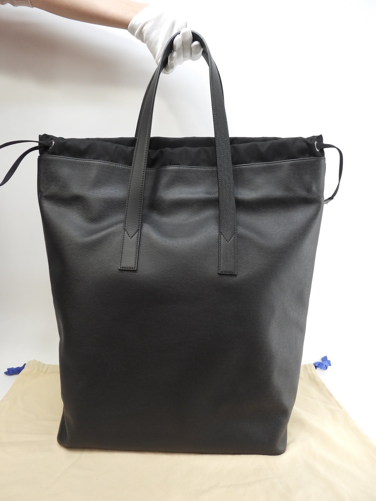 Louis Vuitton Cabalite M31009 Taiga Black Men's Large Tote Bag @FO4157