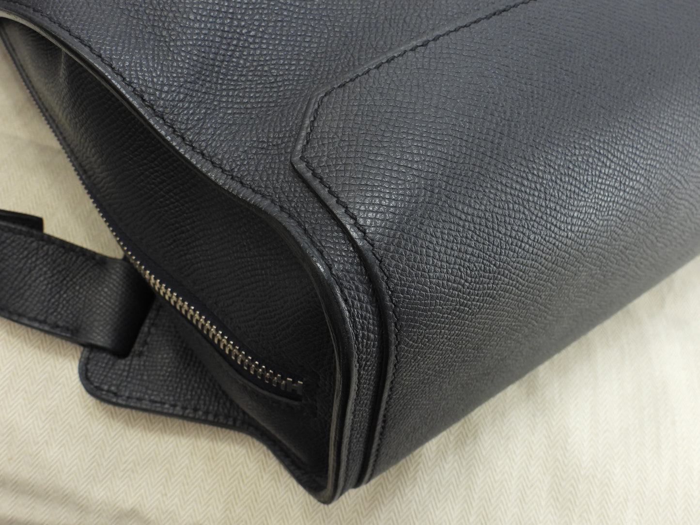 エルメス バックパック シティ エプソン紺 シルバ―金具 リュックサック 美品@C 2