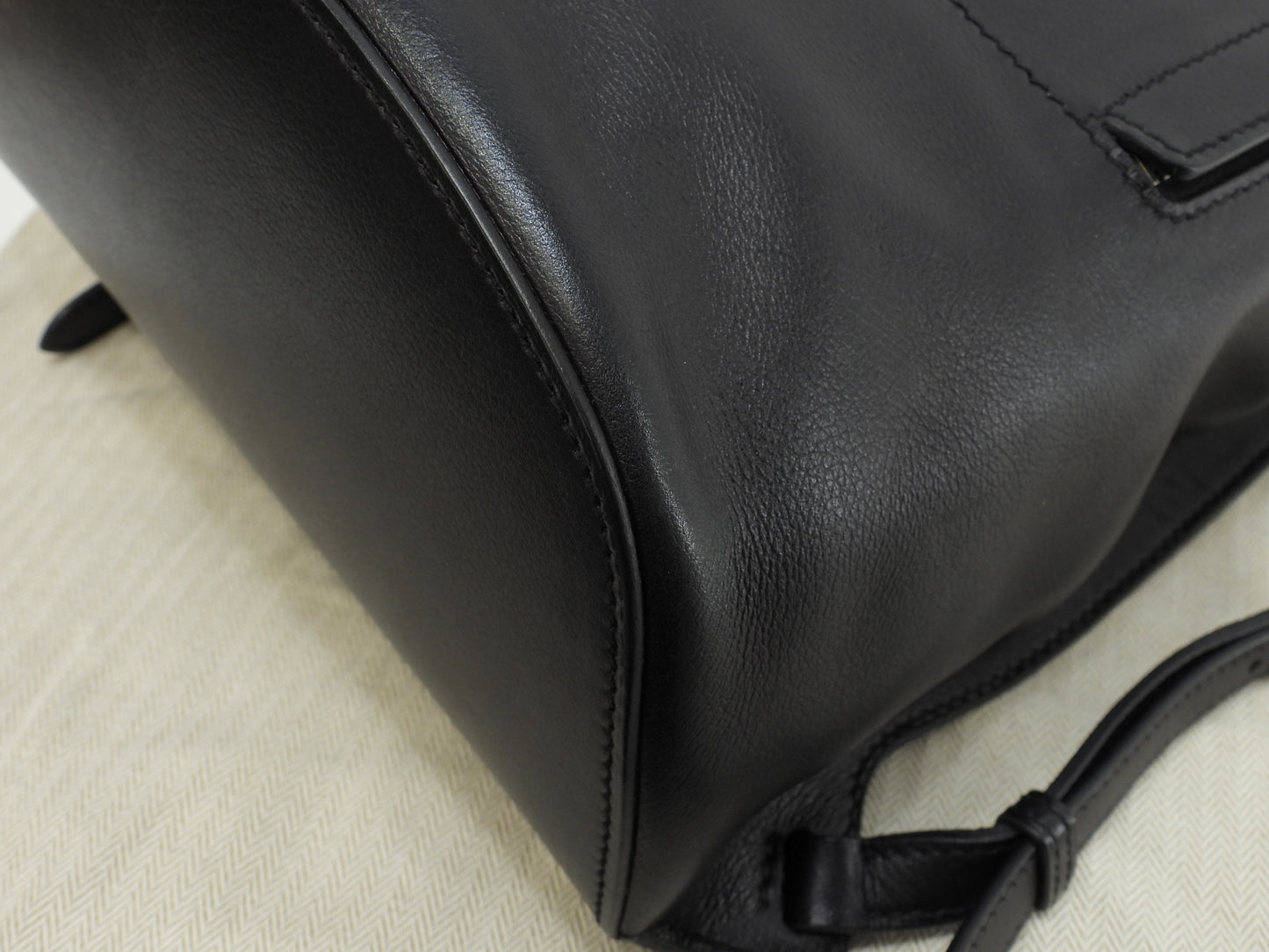 エルメス バックパック GR24 ヴォーエヴァーカーフ黄 リュックサック バックパック バッグ@D 2