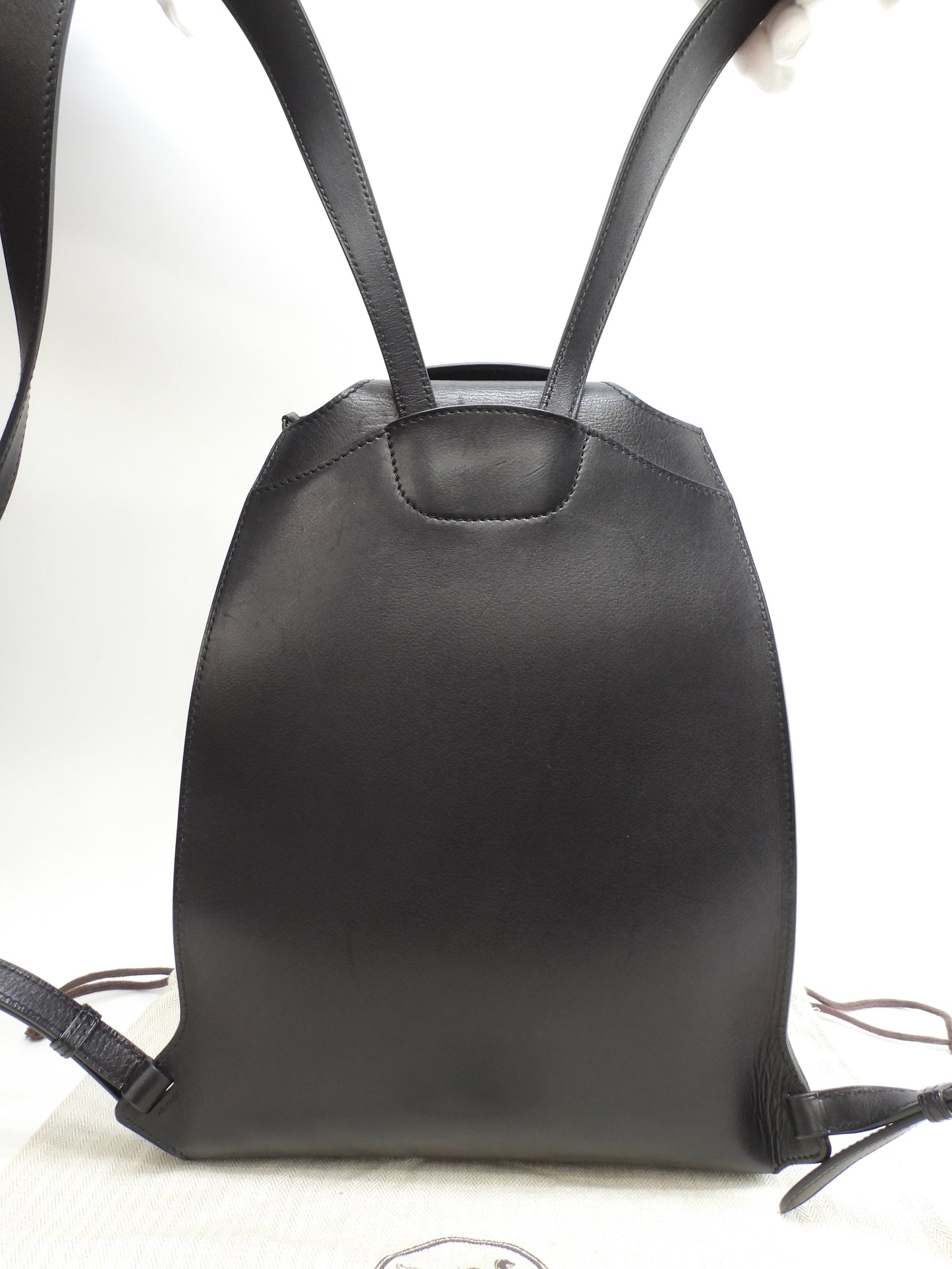 エルメス バックパック GR24 ヴォーエヴァーカーフ黄 リュックサック バックパック バッグ@D 2