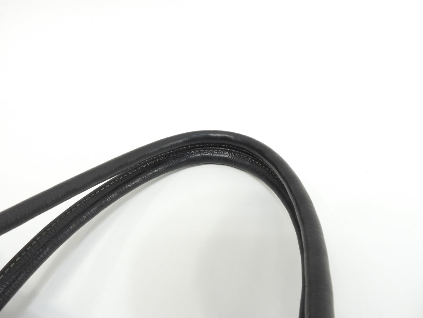 エルメス ガーデンパーティPM コットン/レザー 黒 トートバッグ ハンドバッグ@□G 8