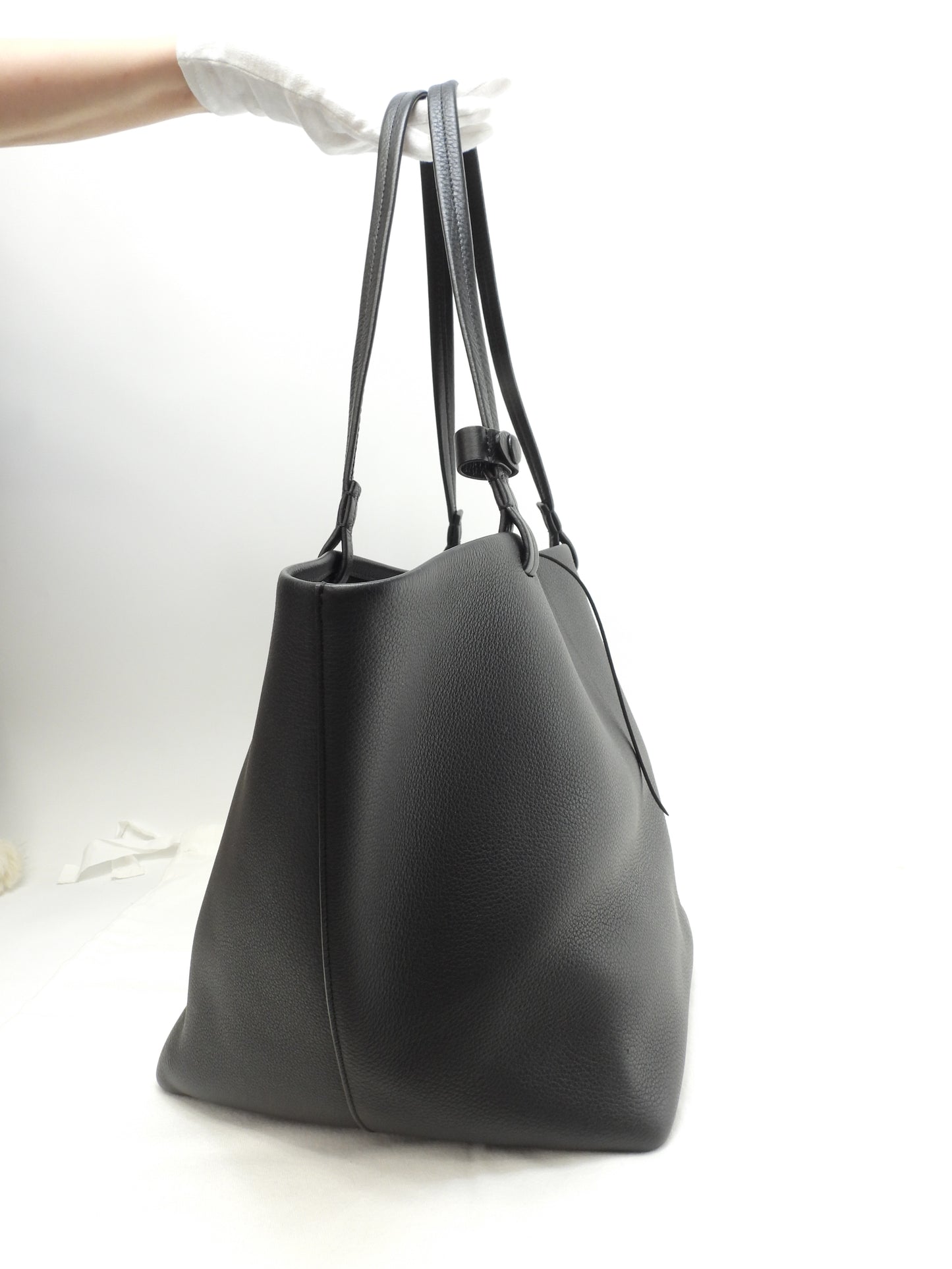 TheRow パークトート3 トリヨンレザー 黒 トートバッグ ショッピングバッグ 未使用@ 12