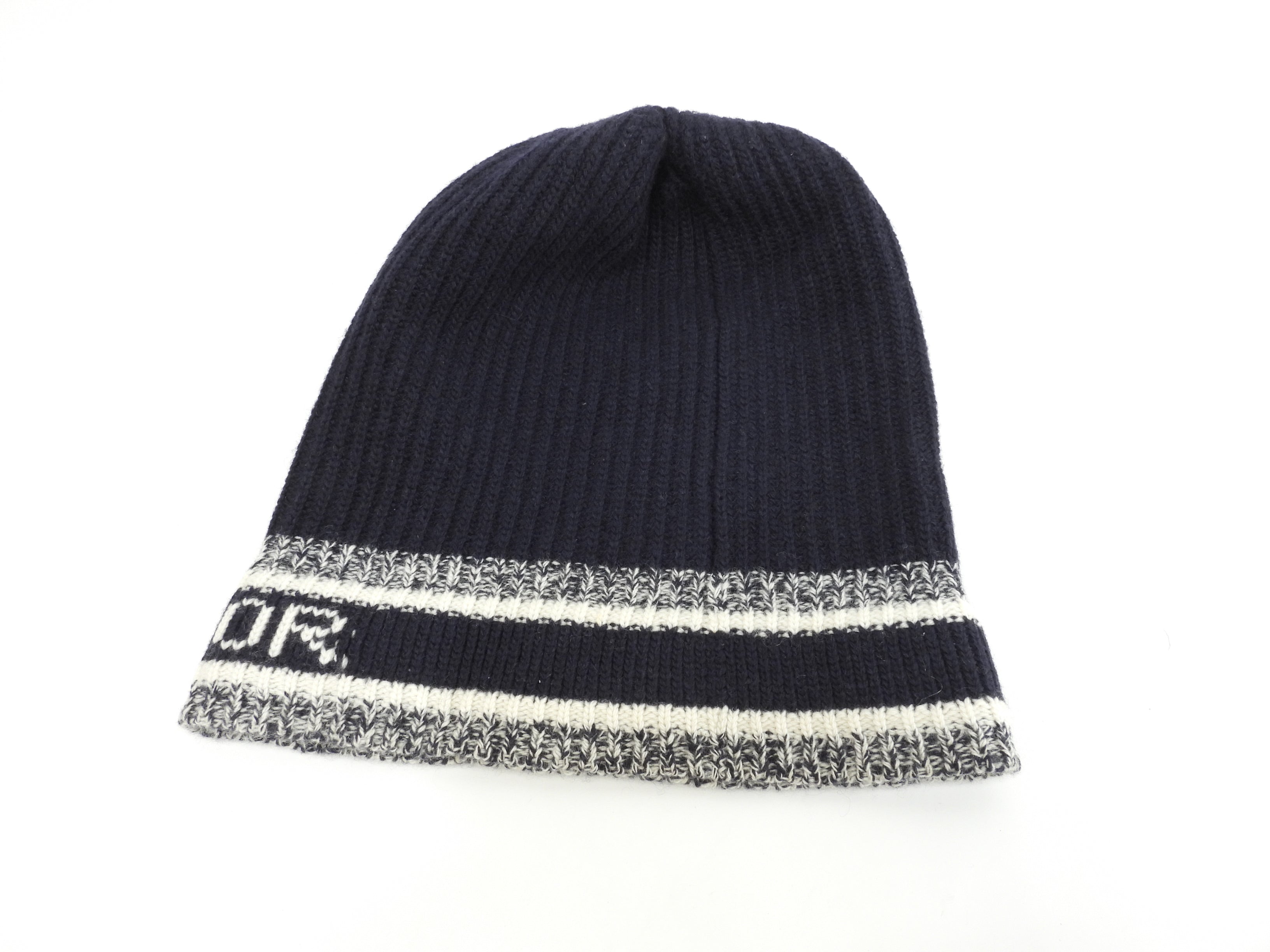 ディオール ニット帽 ロゴ ウール70%カシミア30% ヘッドウォーマー
