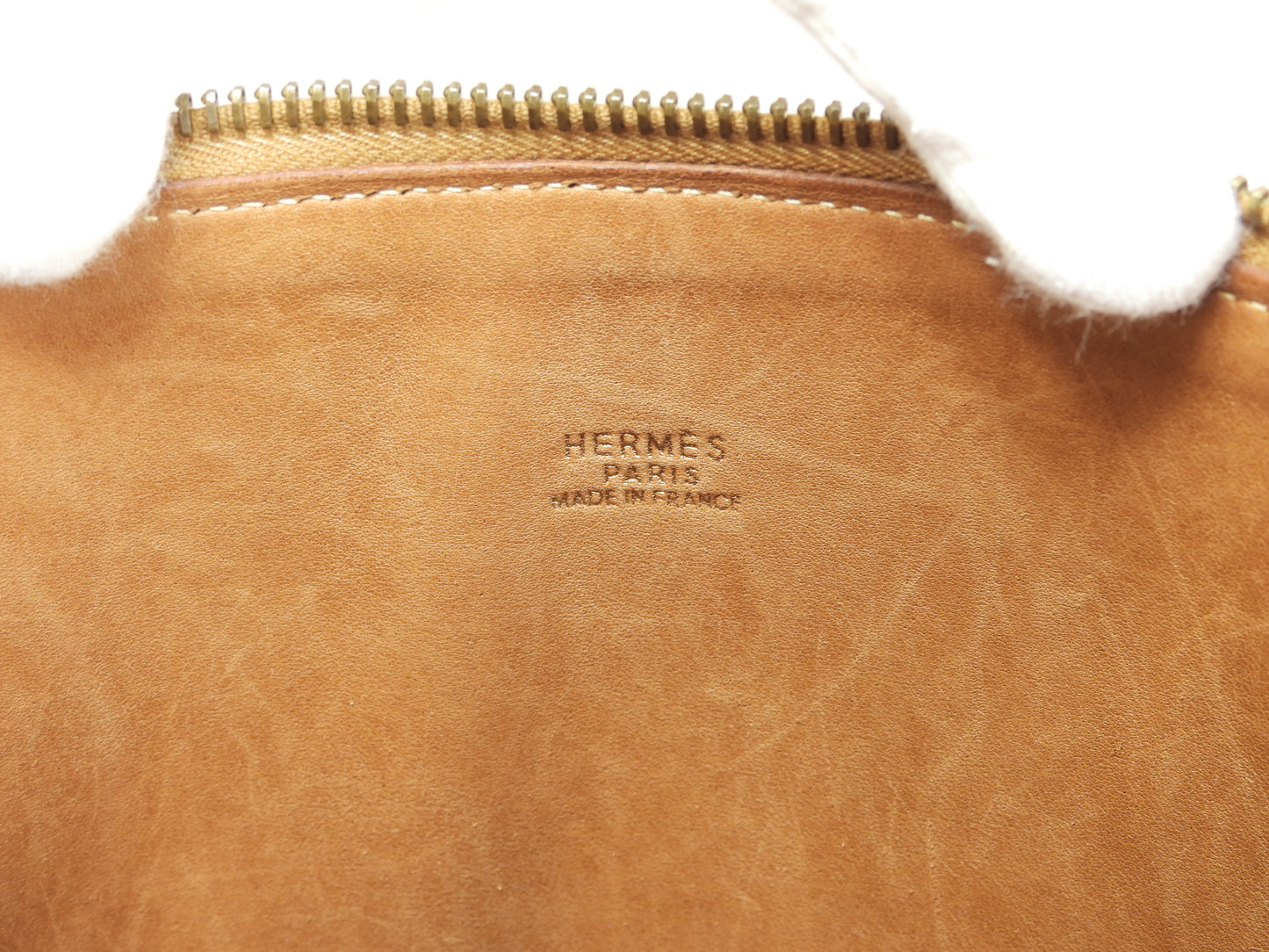 エルメス ボリード35 クシュベル/ゴールド ゴールド金具 s付ハンドバッグ トートバッグ@□A