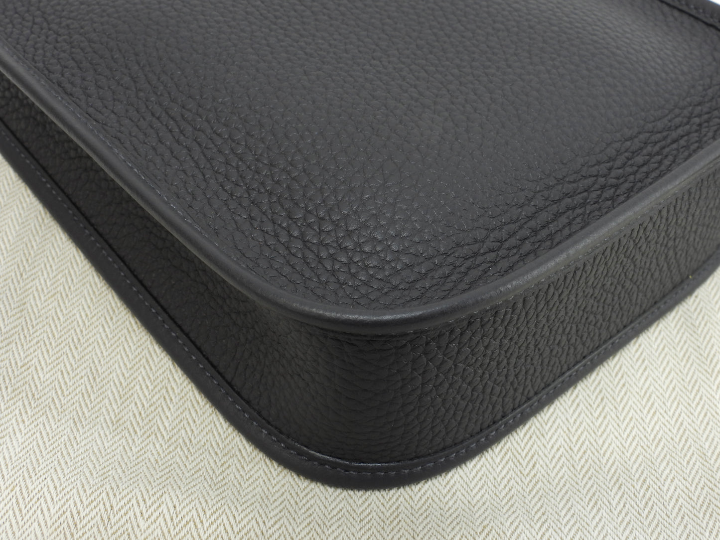 エルメス エヴリンTPM トリヨンクレマンス 黒 ポシェットバッグ ゴールド金具 新品@W 3
