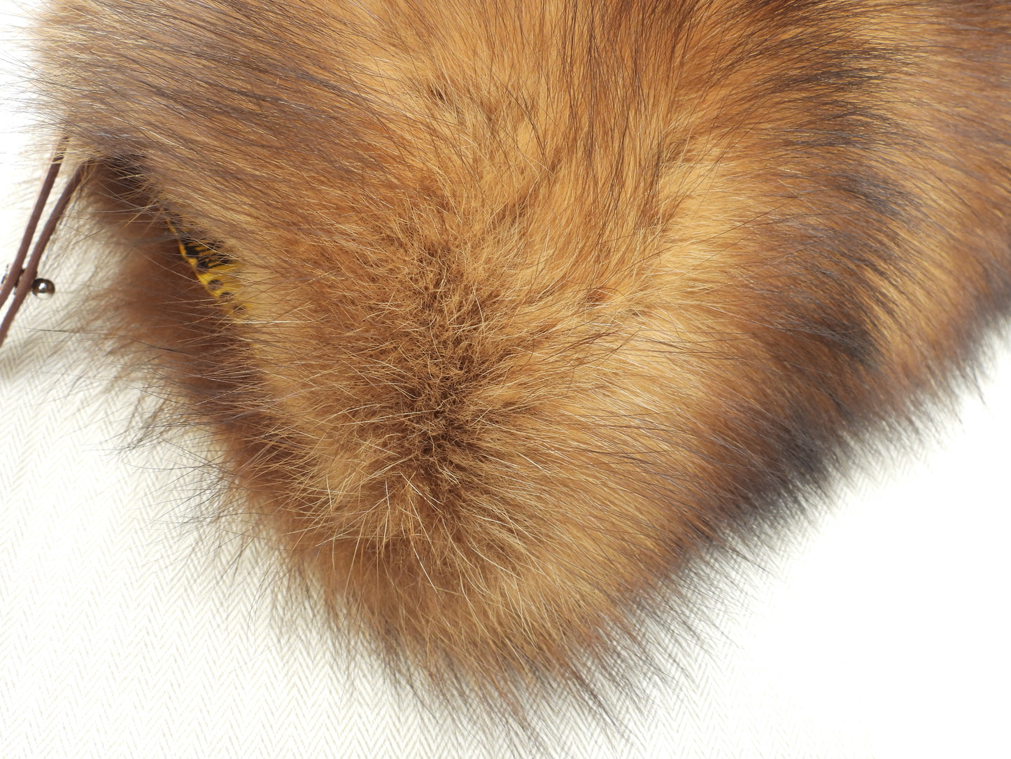 エルメス ハンドマフポシェット フィッシャーファー 茶 ハンドウォーマー セリエ 極美品@ 1