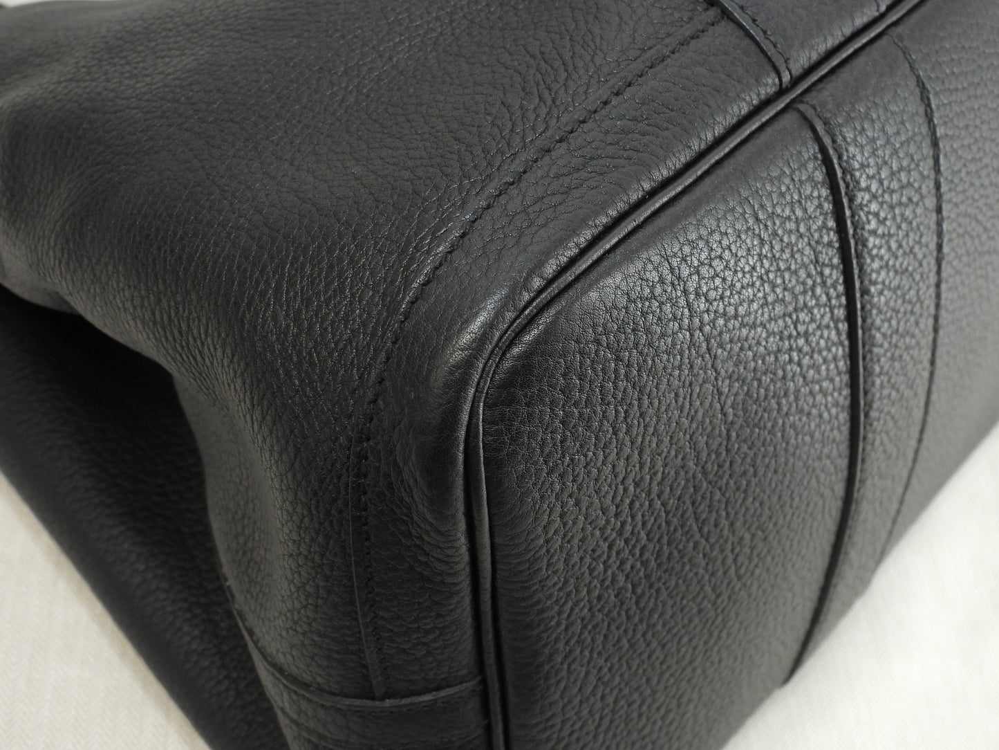 エルメス ガーデンパーティPM ネゴンダ 黒 トートバッグ ショルダーバッグ@□N 7