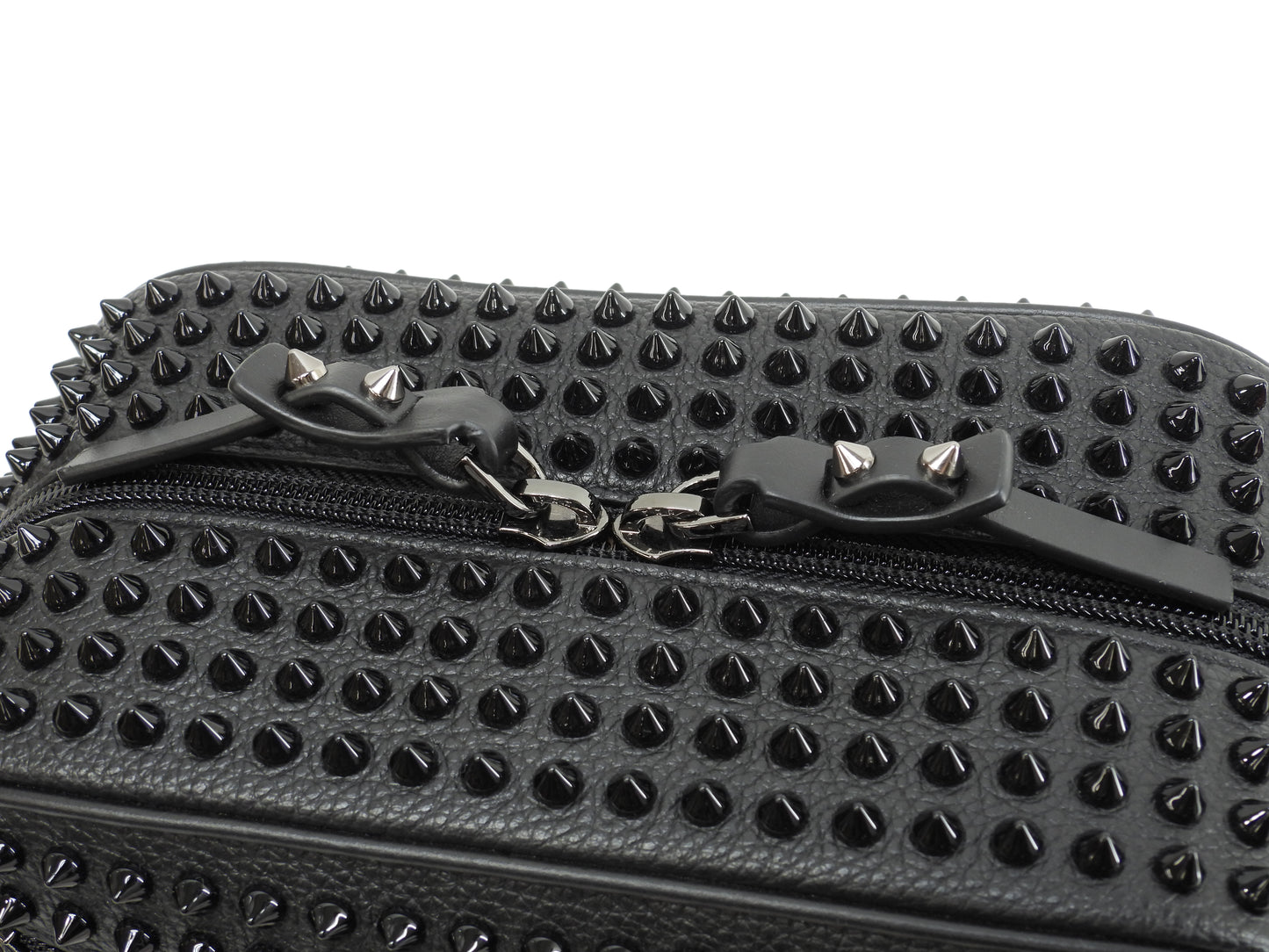 クリスチャンルブタン クラッチバッグ Blaster レザー黒 スタッズ セカンドバッグ 未使用@ 11