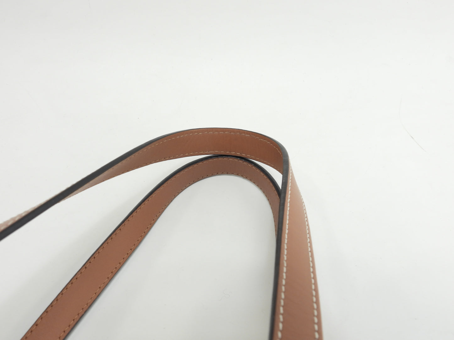 ロエベ トートバッグ小 シグラ リネン/ベージュ茶黒 ハンドバッグ 美品@032006