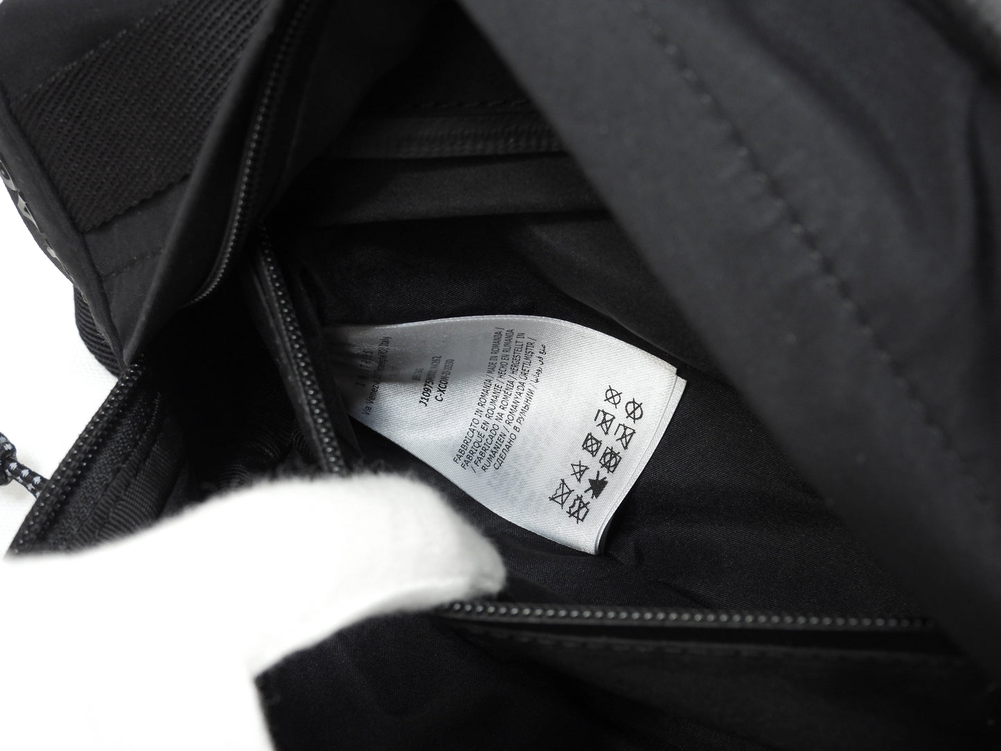 モンクレール ボディバッグ ナイロン 黒 ウエストバッグ ベルトバッグ 美品@ 352