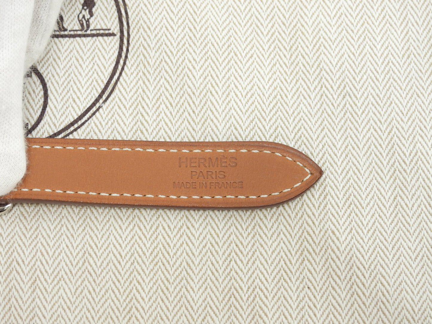 エルメス シルキーシティGM シルク灰系レザー茶 鞭 ショルダーバッグ 美品@□P