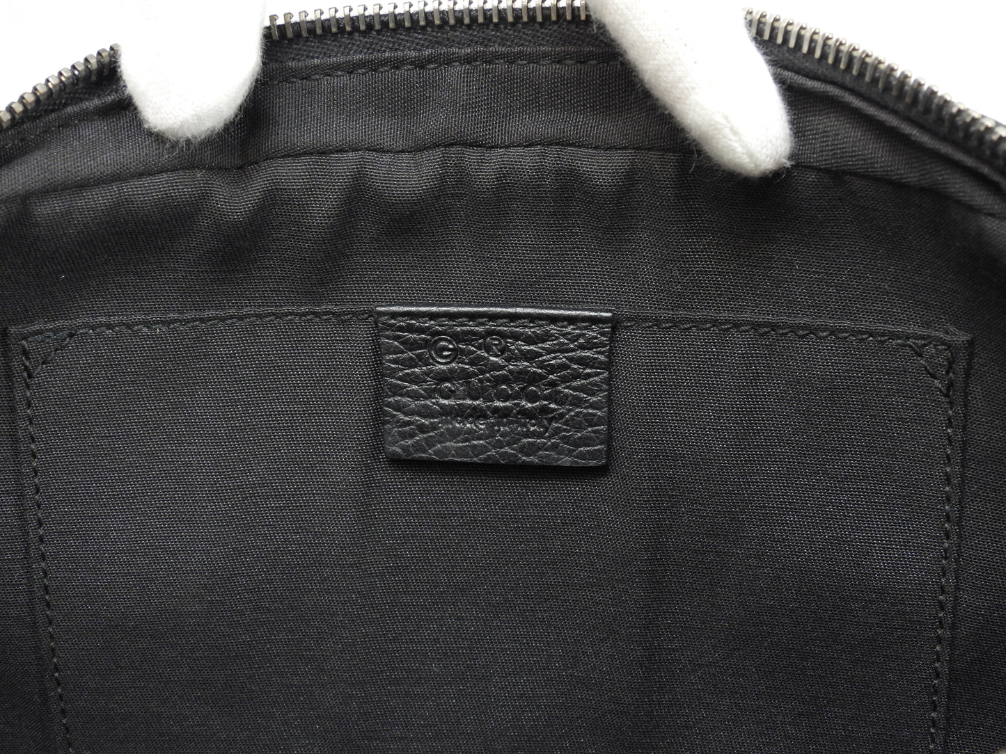 グッチ ベルトバッグ GG ナイロン革黒 ボディバッグ ウエストバッグ バムバッグ@ 32