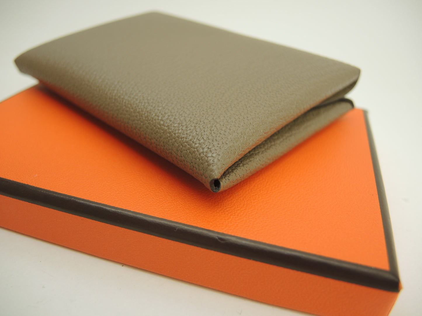 エルメス カルヴィデュオ シェーブル エトープ コンパクトウォレット ミニサイフ 新品@U 11