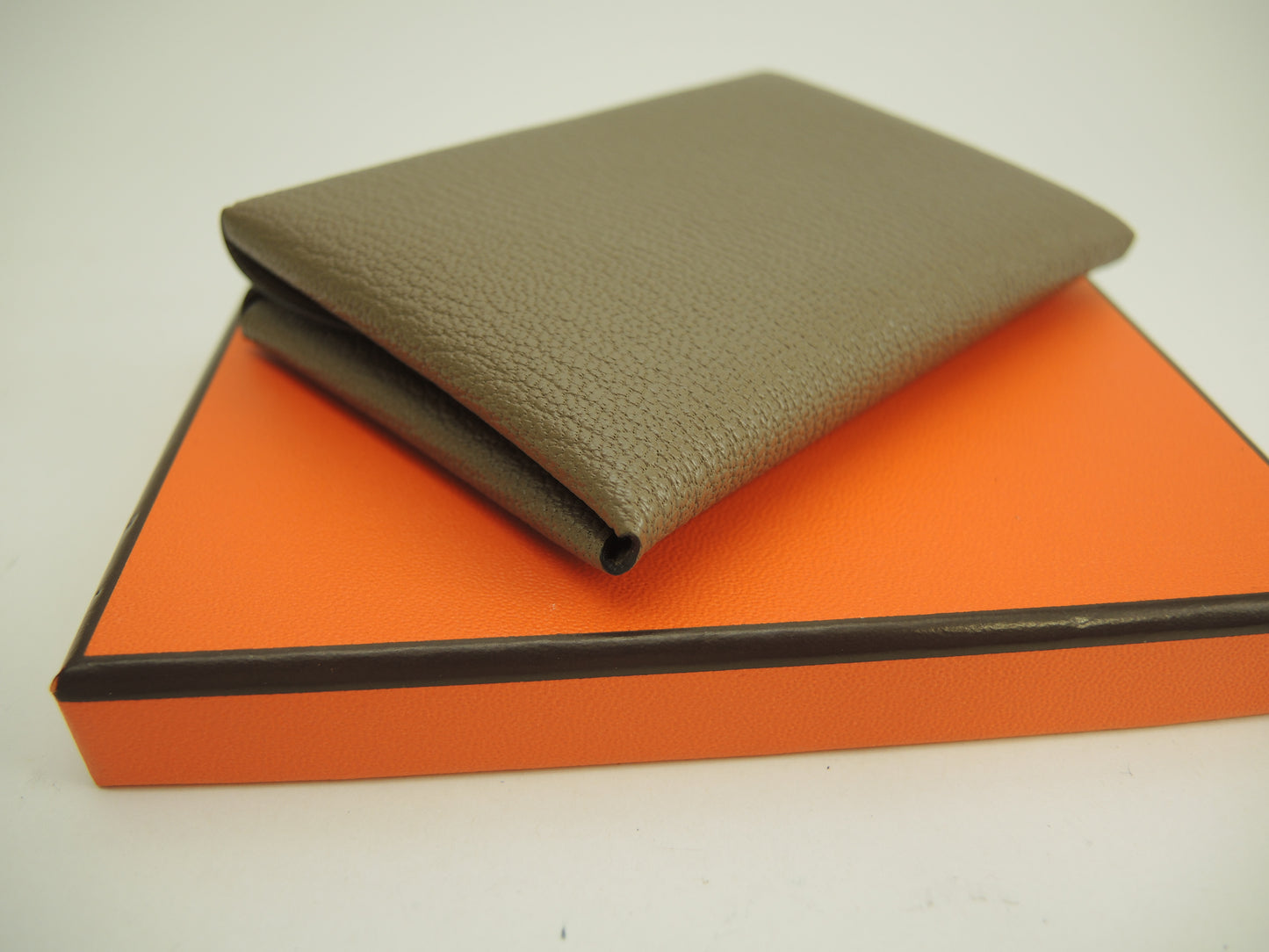 エルメス カルヴィデュオ シェーブル エトープ コンパクトウォレット ミニサイフ 新品@U 11