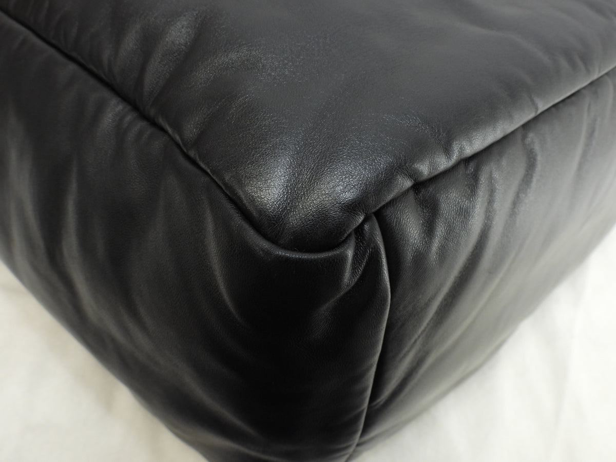 プラダ トートバッグ ナッパレザー 黒 ショルダーバッグ 美品@180/B