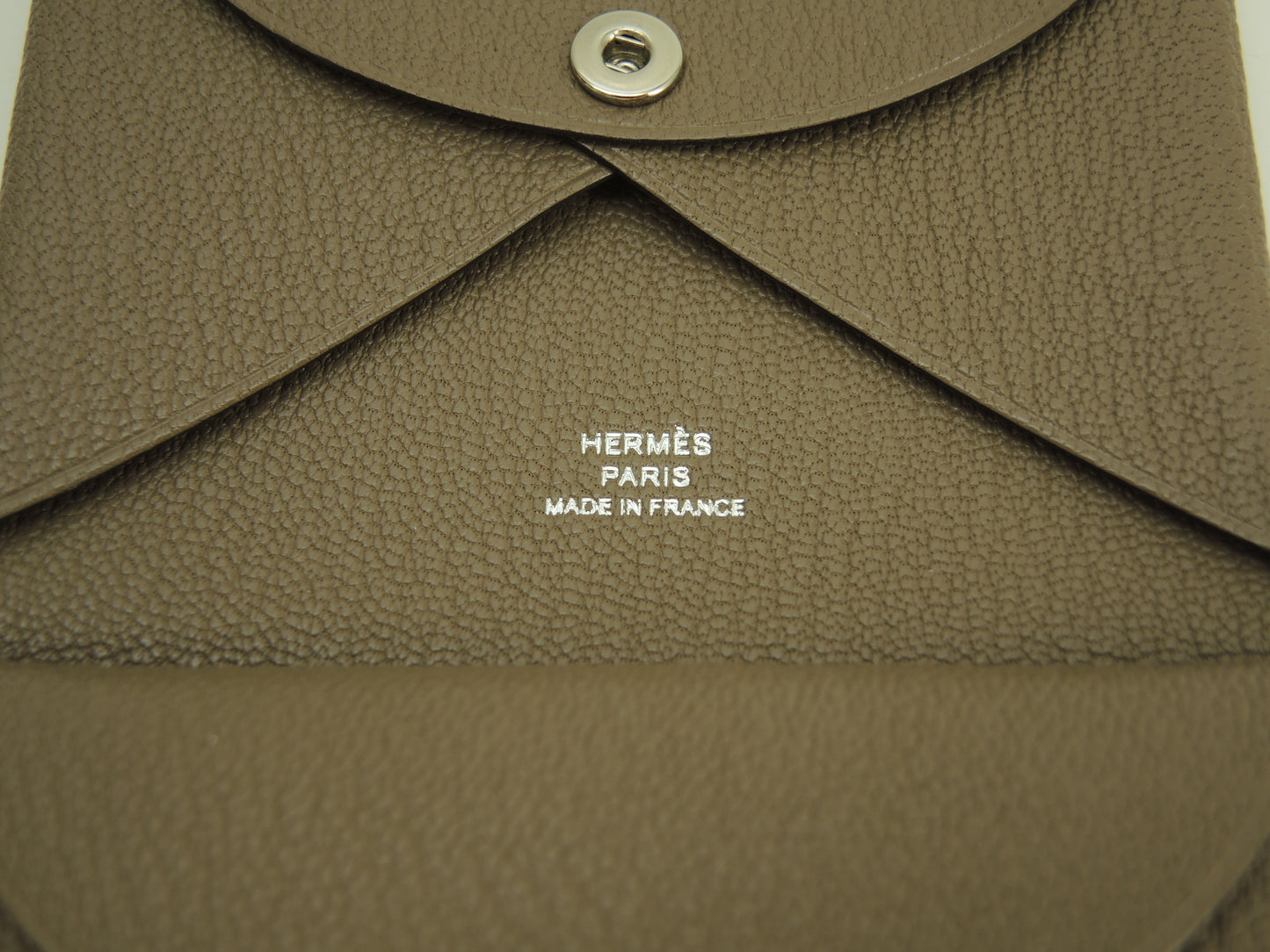 エルメス カルヴィデュオ シェーブル エトープ コンパクトウォレット ミニサイフ 新品@U 11