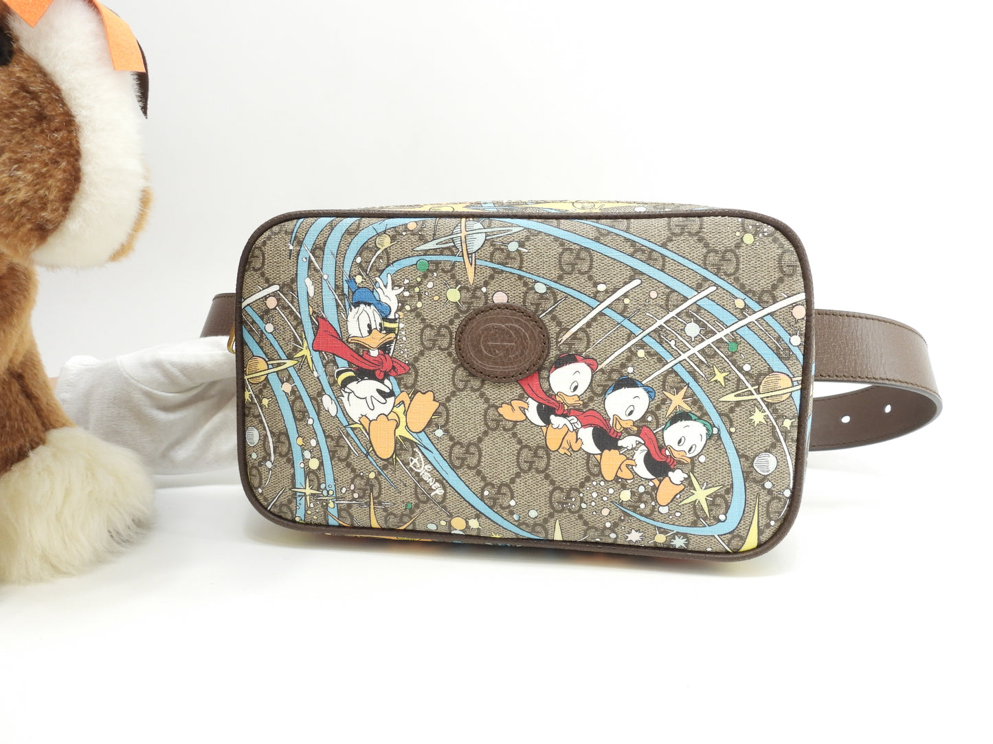 グッチ ボディバッグ ドナルドダック オールドGG 限定ディズニーコラボ ベルトバッグ 極美品@ 3