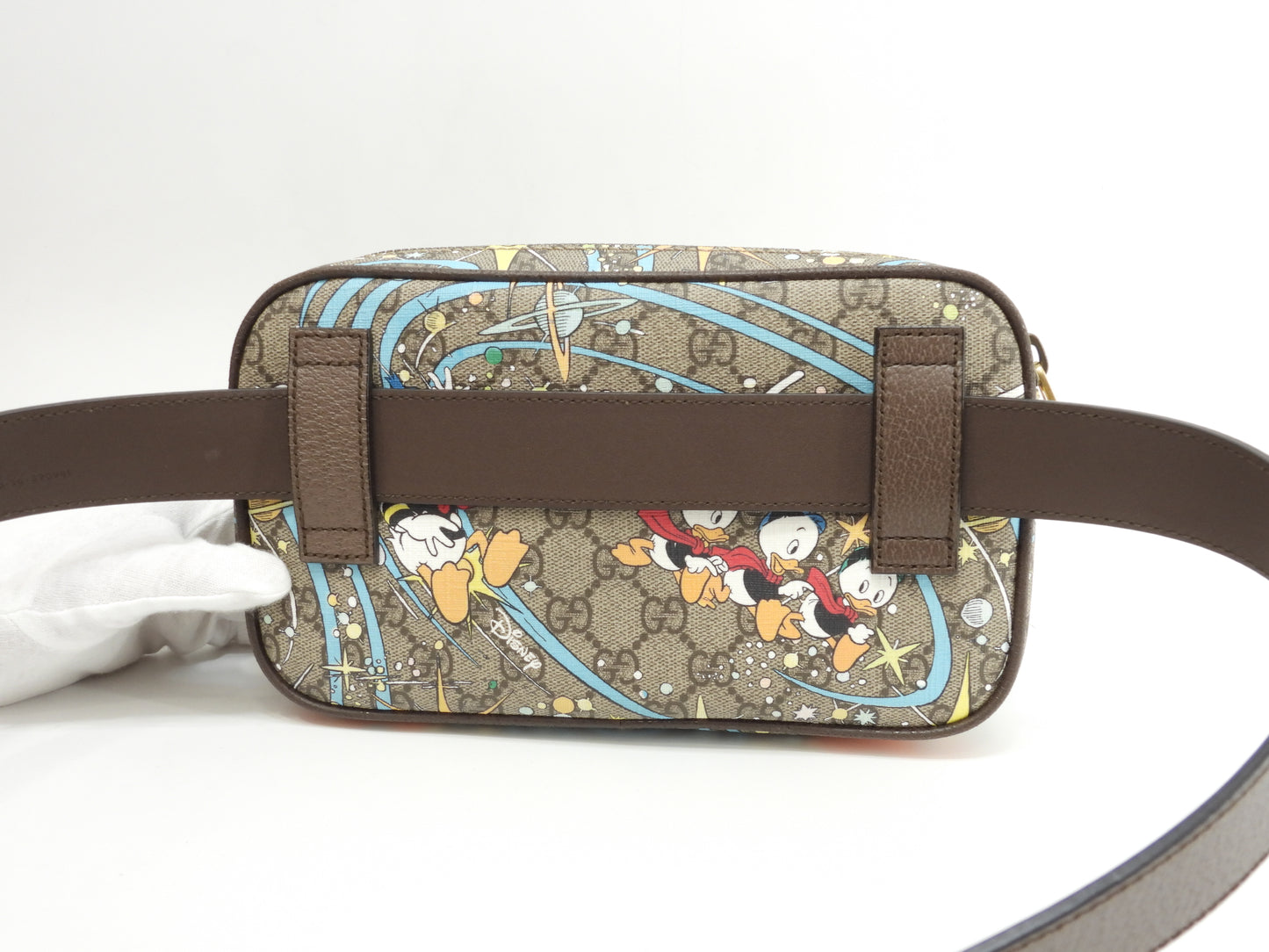 グッチ ボディバッグ ドナルドダック オールドGG 限定ディズニーコラボ ベルトバッグ 極美品@ 3