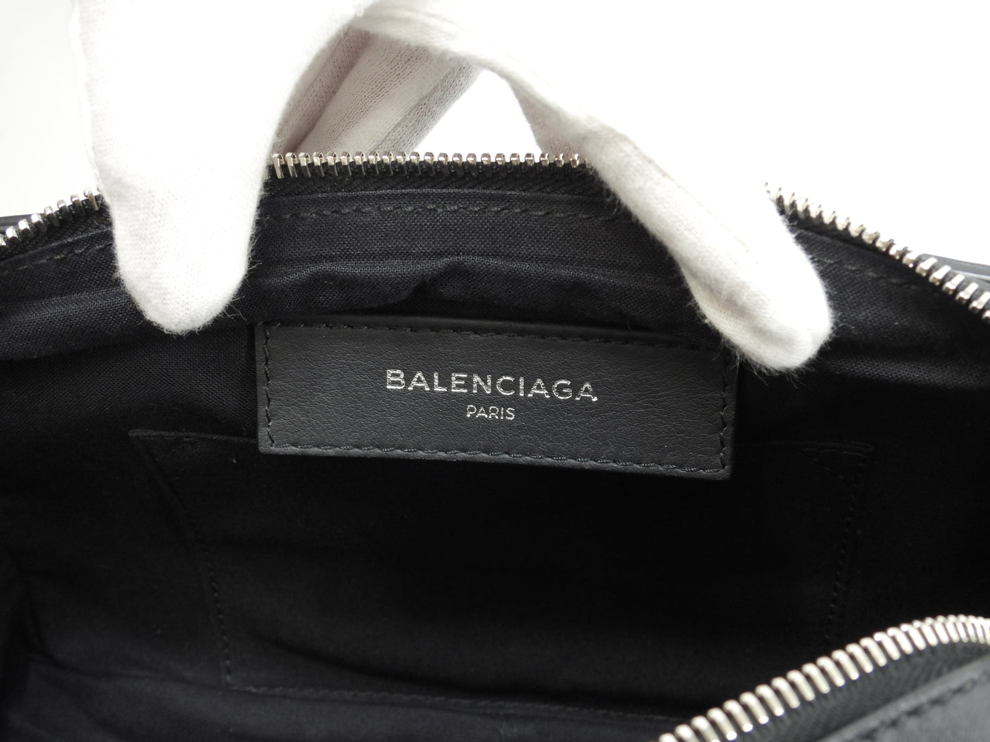 バレンシアガ ベルトバッグ ドットロゴ レザー黒 ボディバッグ クロスボディバッグ 極美品@ 5