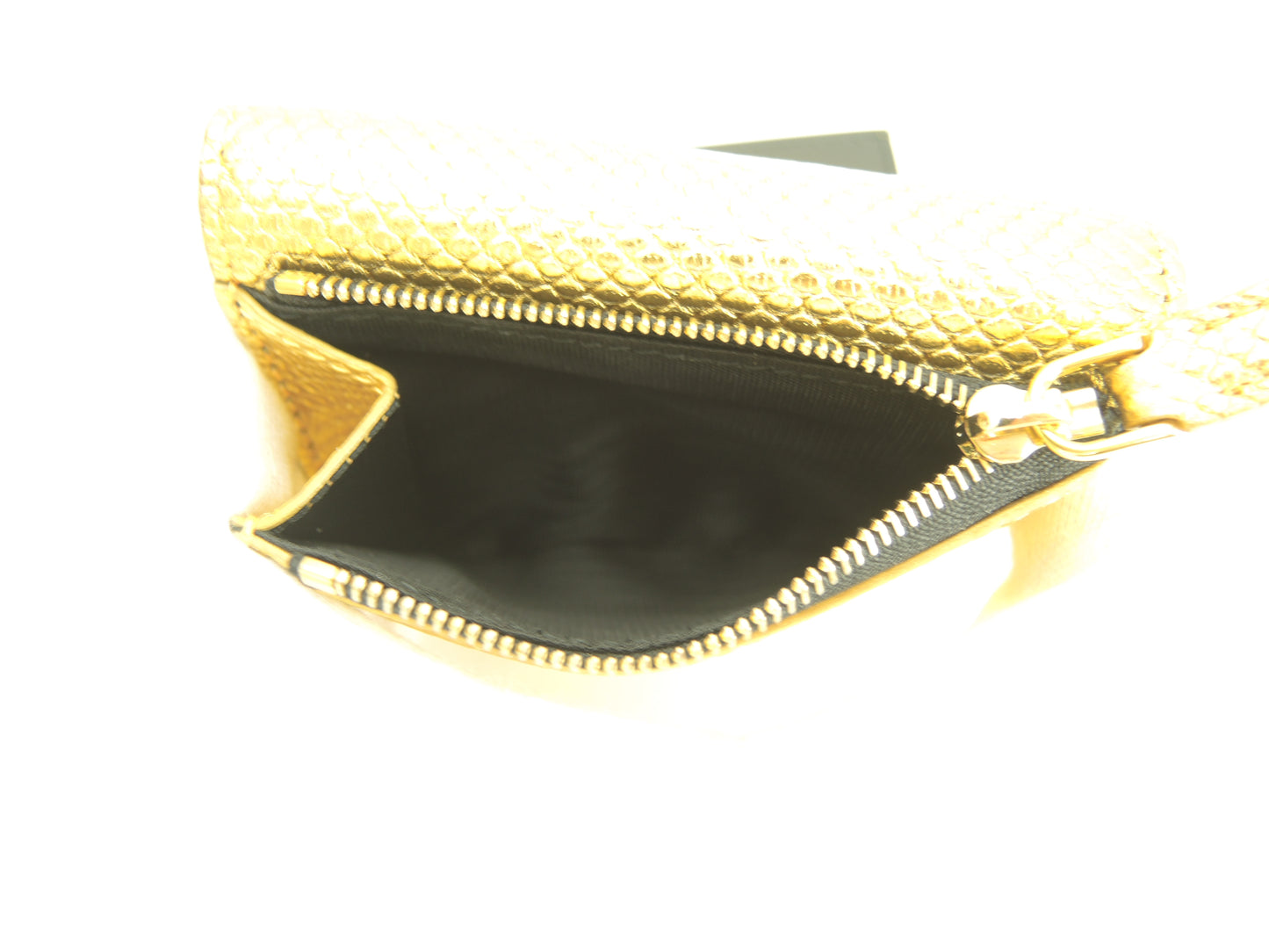 ブルガリ 三折財布 セルペンティ 型押レザー金 フォーエバー ミニ財布 未使用@ 16