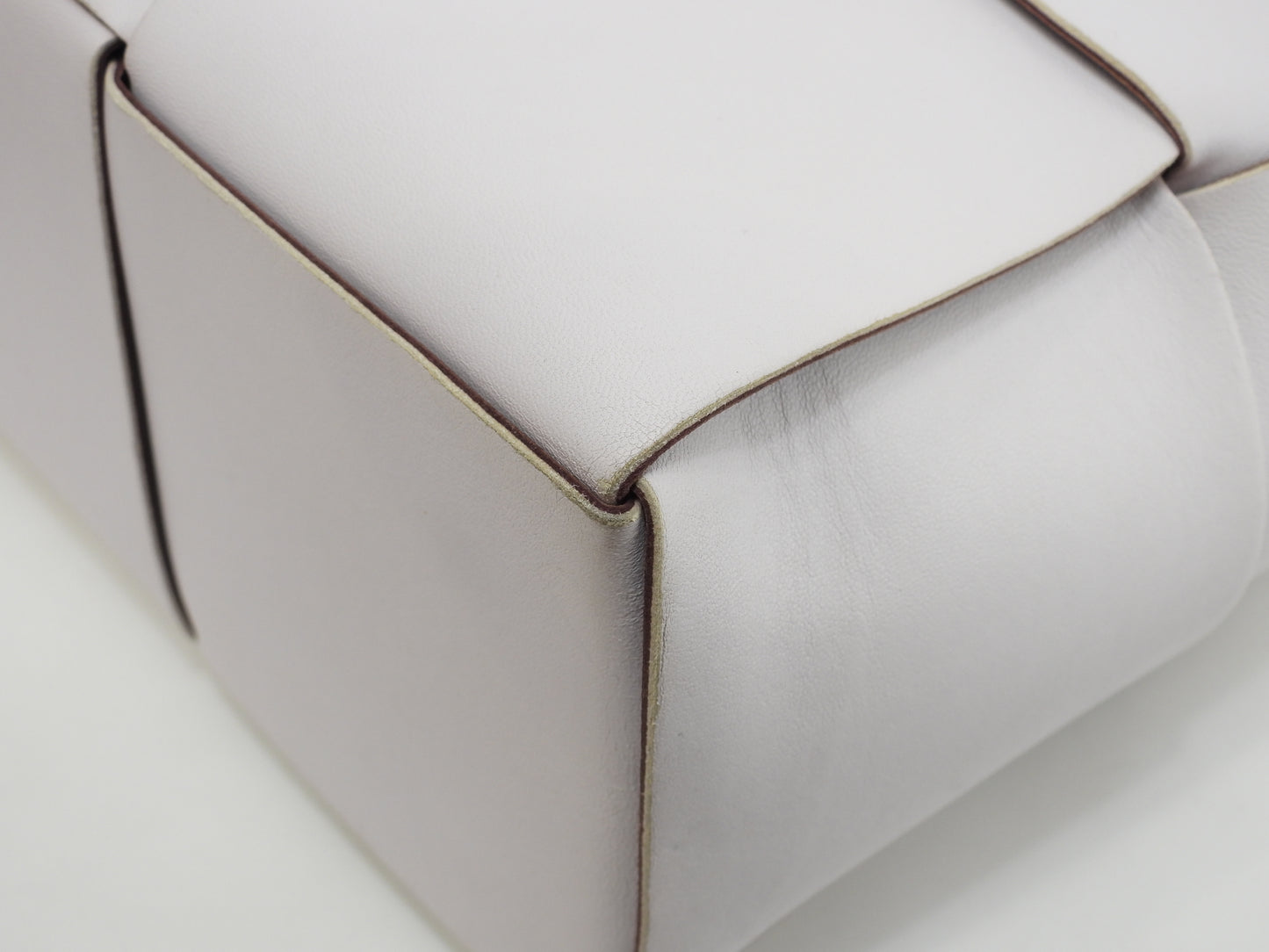 ボッテガヴェネタ トートバッグ スモールアルコ レザー薄ピンク ハンドバッグ@B09735239R