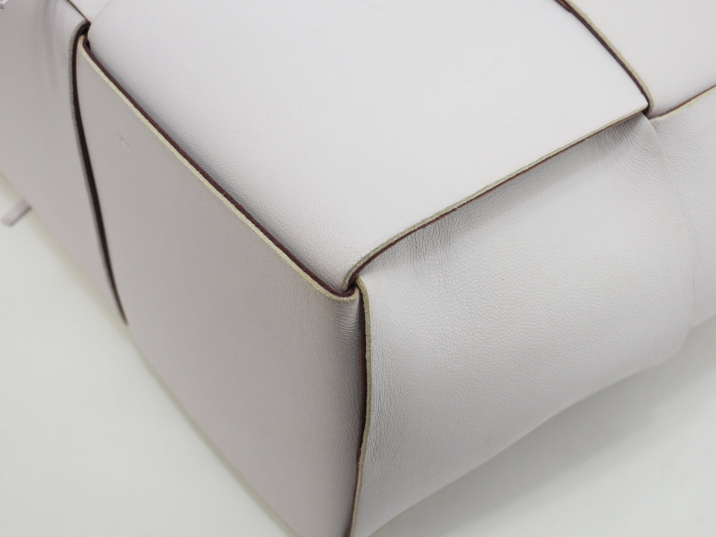 ボッテガヴェネタ トートバッグ スモールアルコ レザー薄ピンク ハンドバッグ@B09735239R