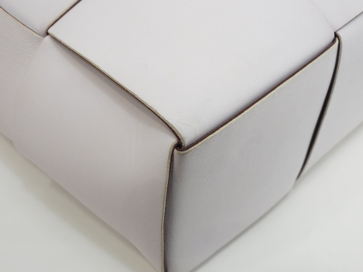 ボッテガヴェネタ トートバッグ スモールアルコ レザー薄ピンク ハンドバッグ@B09735239R