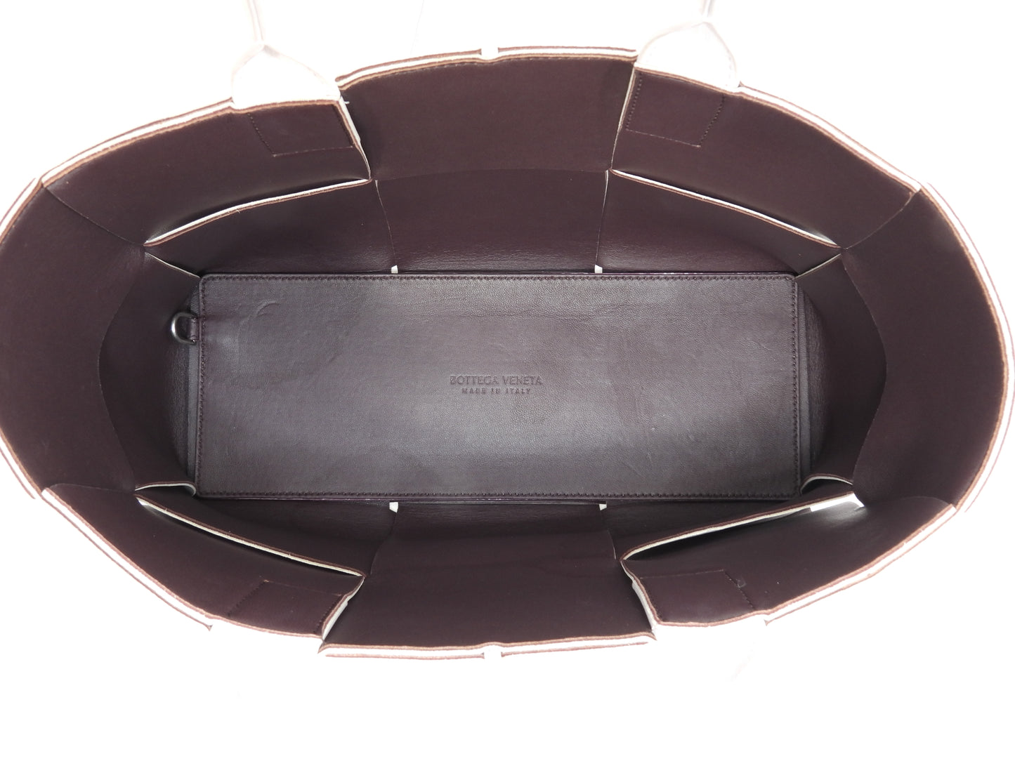 ボッテガヴェネタ トートバッグ スモールアルコ レザー薄ピンク ハンドバッグ@B09735239R