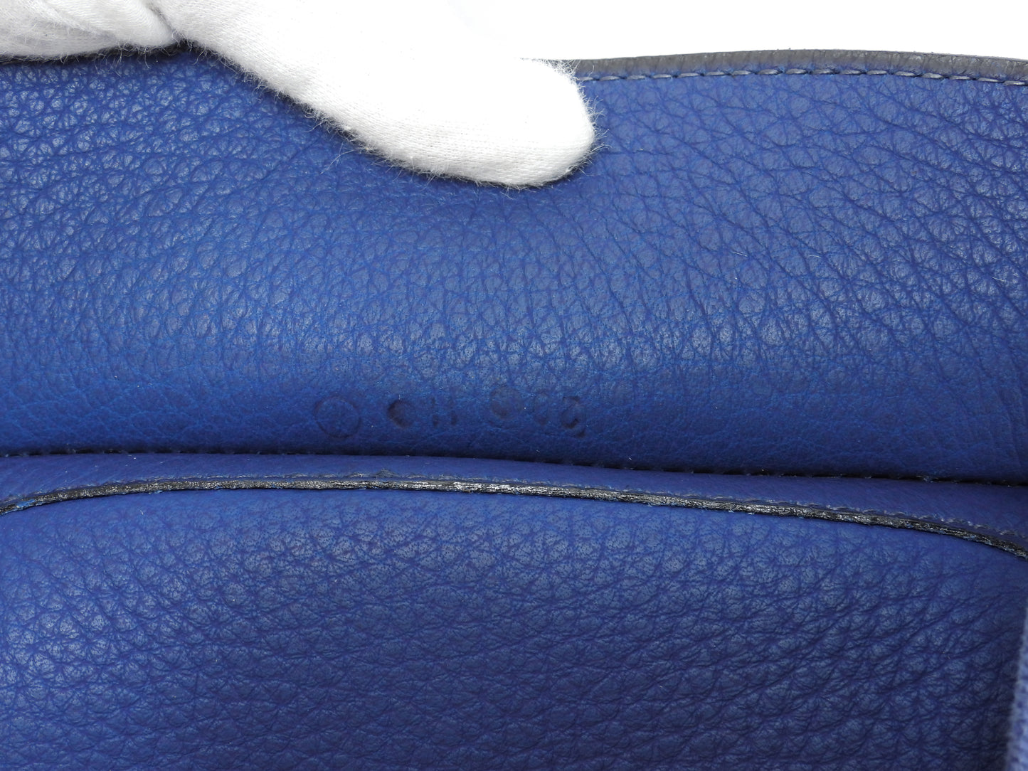 エルメス シェルパPM フィヨルドレザー 青 リュックサック バックパック バッグ 極美品@○Y