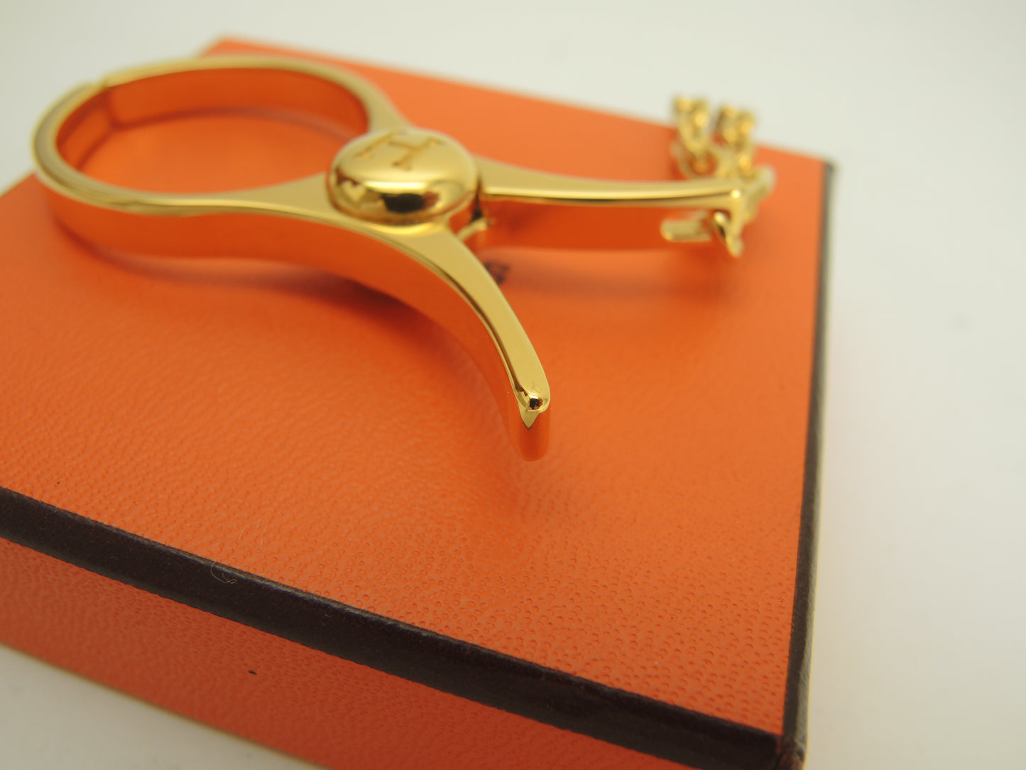 エルメス バッグチャーム フィルー ゴールド キーリング グローブホルダー 極美品@ 10