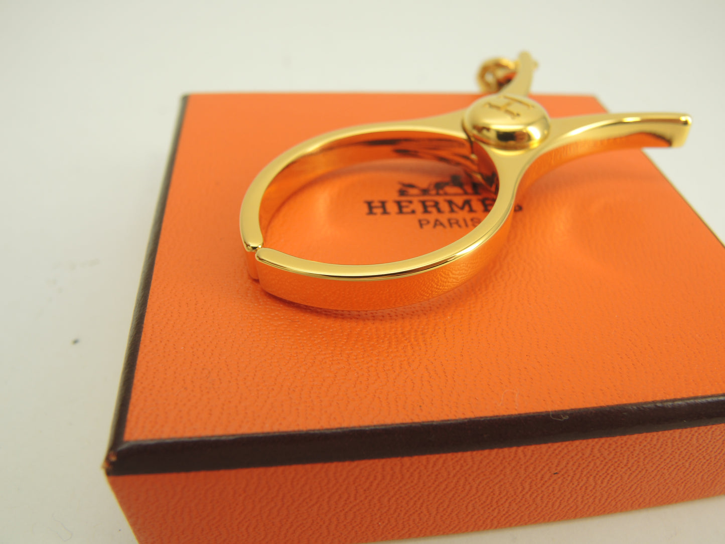 エルメス バッグチャーム フィルー ゴールド キーリング グローブホルダー 極美品@ 10