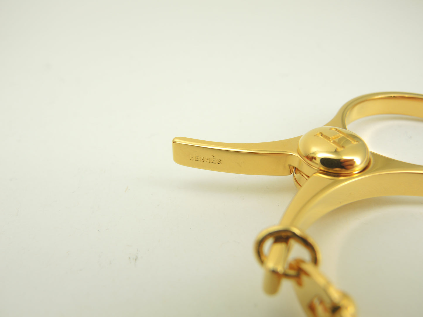 エルメス バッグチャーム フィルー ゴールド キーリング グローブホルダー 極美品@ 10