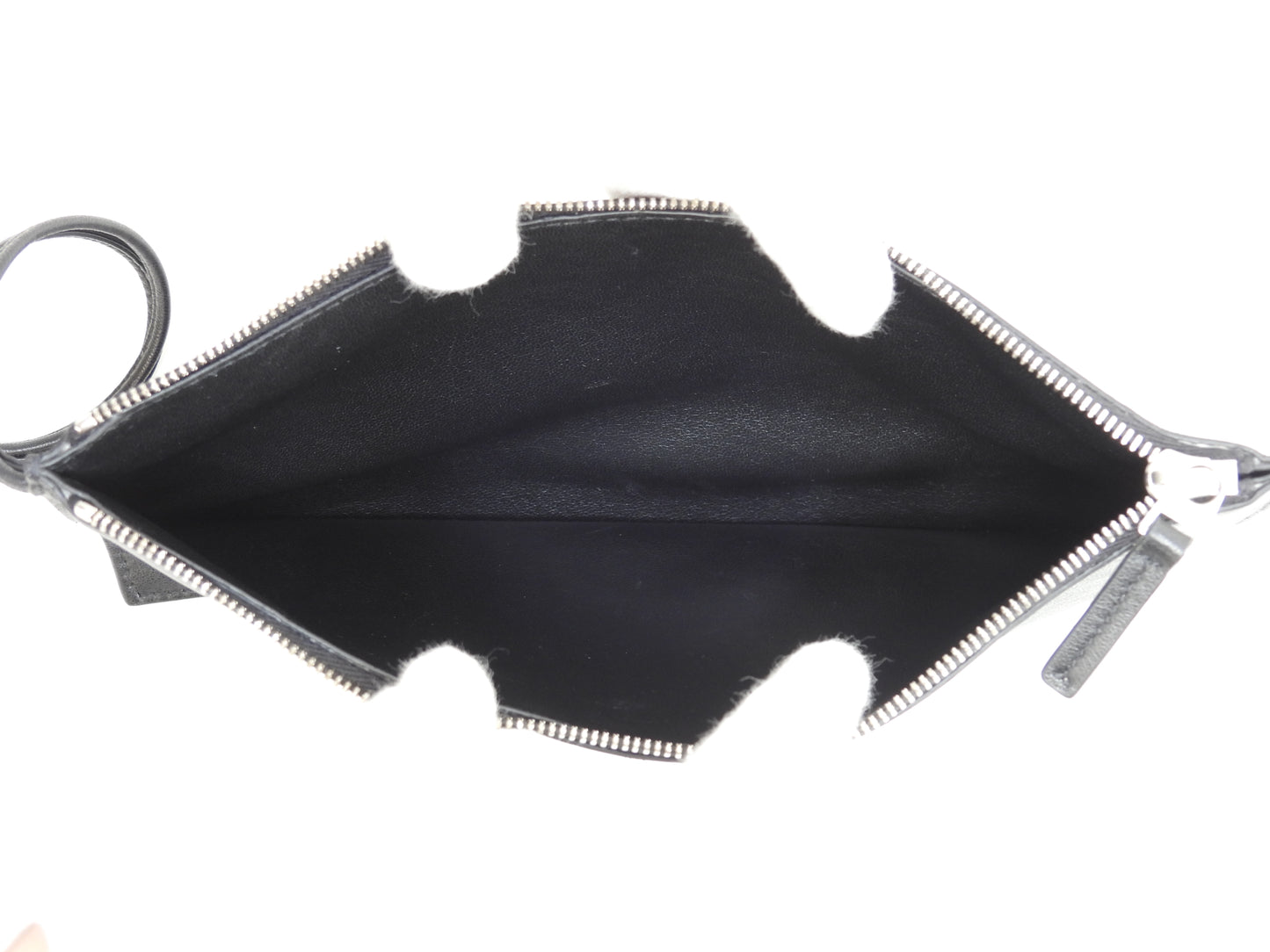 ボッテガヴェネタ トートバッグ スモールアルコ レザー白 ハンドバッグ@B09832137G