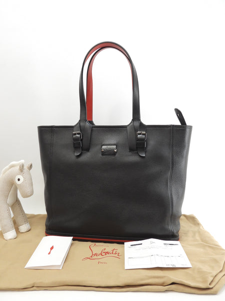 Christian Louboutin レザートートバッグ カバイカーブラック 楽天市場