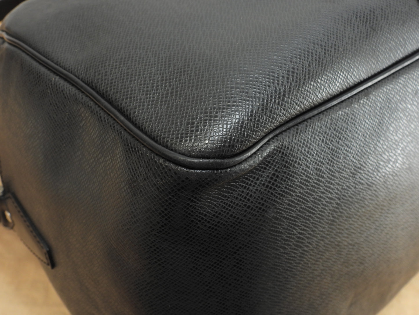 ルイヴィトン ケンダルPM M30122 タイガ黒 ショルダーストラップ付ボストンバッグ@SP0032