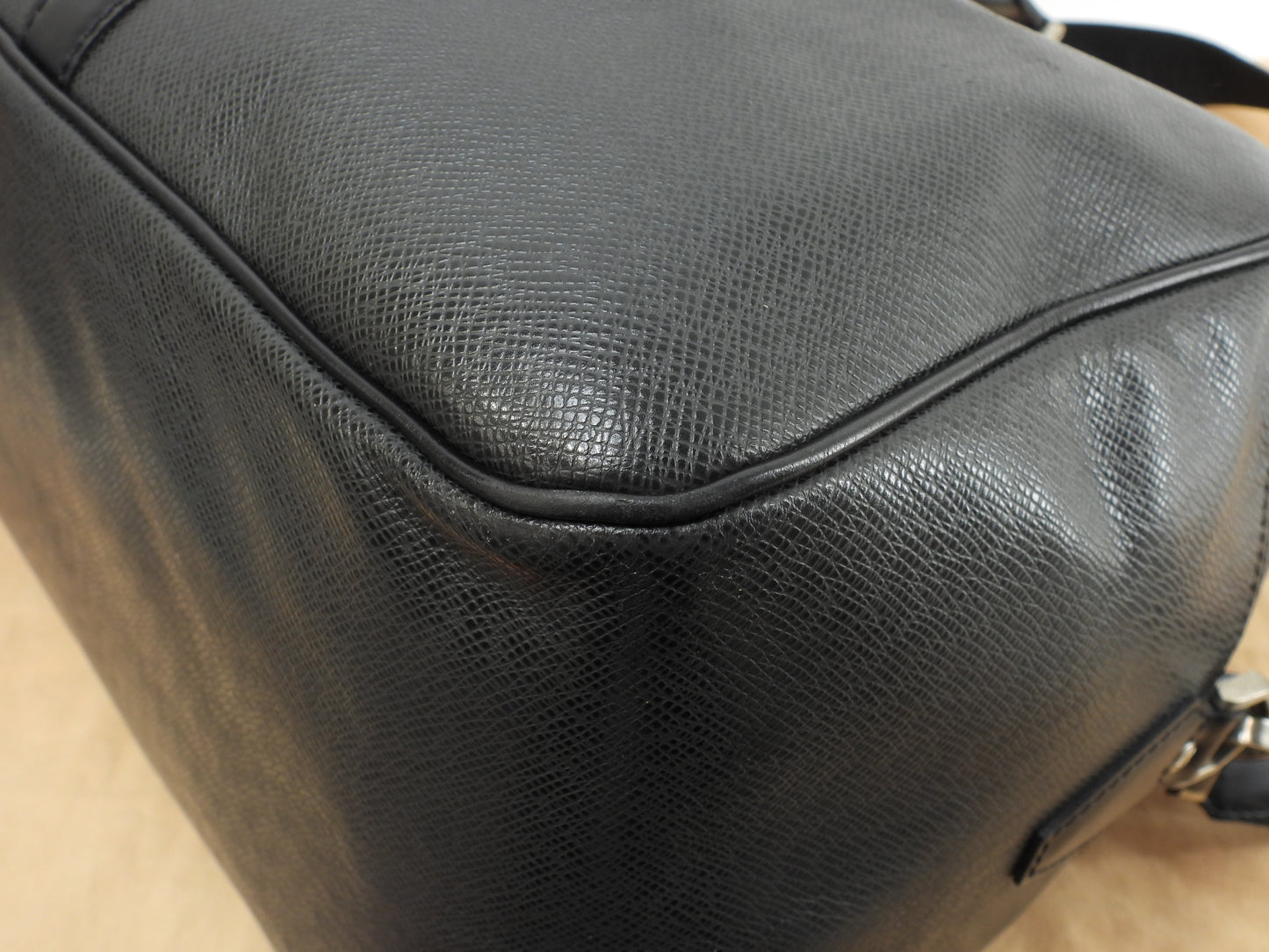 ルイヴィトン ケンダルPM M30122 タイガ黒 ショルダーストラップ付ボストンバッグ@SP0032