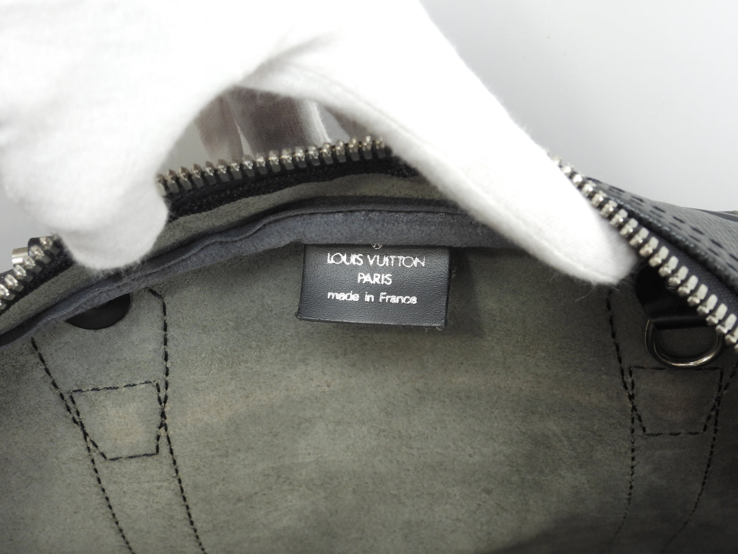 ルイヴィトン ケンダルPM M30122 タイガ黒 ショルダーストラップ付ボストンバッグ@SP0032