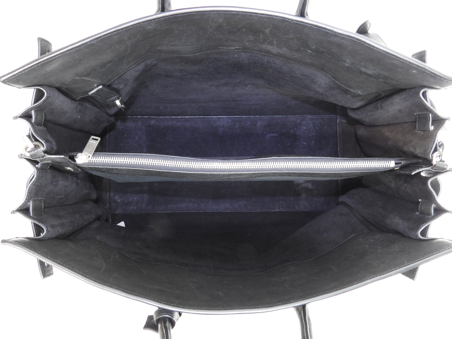 サンローラン サックドジュールスープル YSL レザー黒 メンズトート ハンドバッグ@ 92