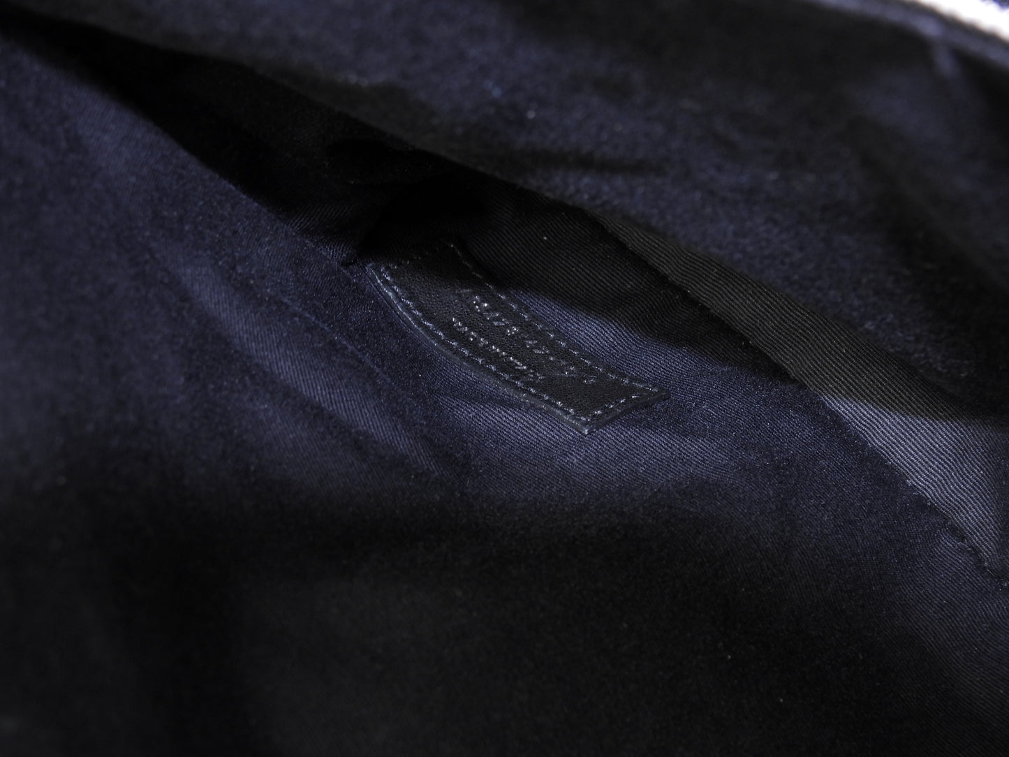 サンローラン サックドジュールスープル YSL レザー黒 メンズトート ハンドバッグ@ 92