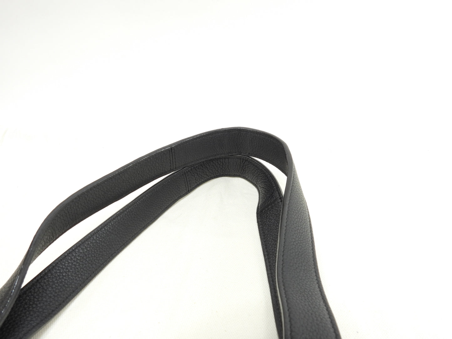 セリーヌ トリフォルド スモール レザー黒 トートバッグ ショルダーバッグ@U-GA-5116