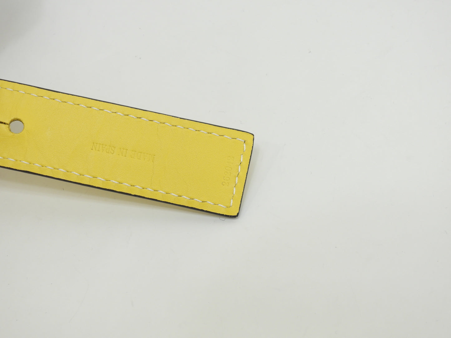 ロエベ バスケットスモール カゴバッグ ナチュラル黄革 ハンドバッグ 美品@202042
