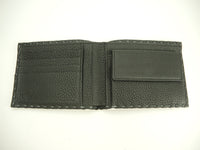 フェンディ コンパクトウォレット セレリアレザー 濃灰 2折財布 未使用@ 13