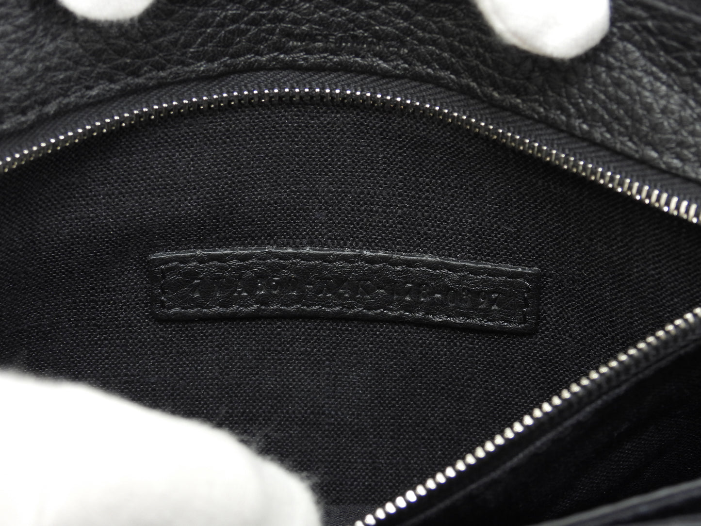 フェンディ クラッチウォレットバッグ モンスター セレリアレザー黒 セカンドバッグ 極美品@ 66