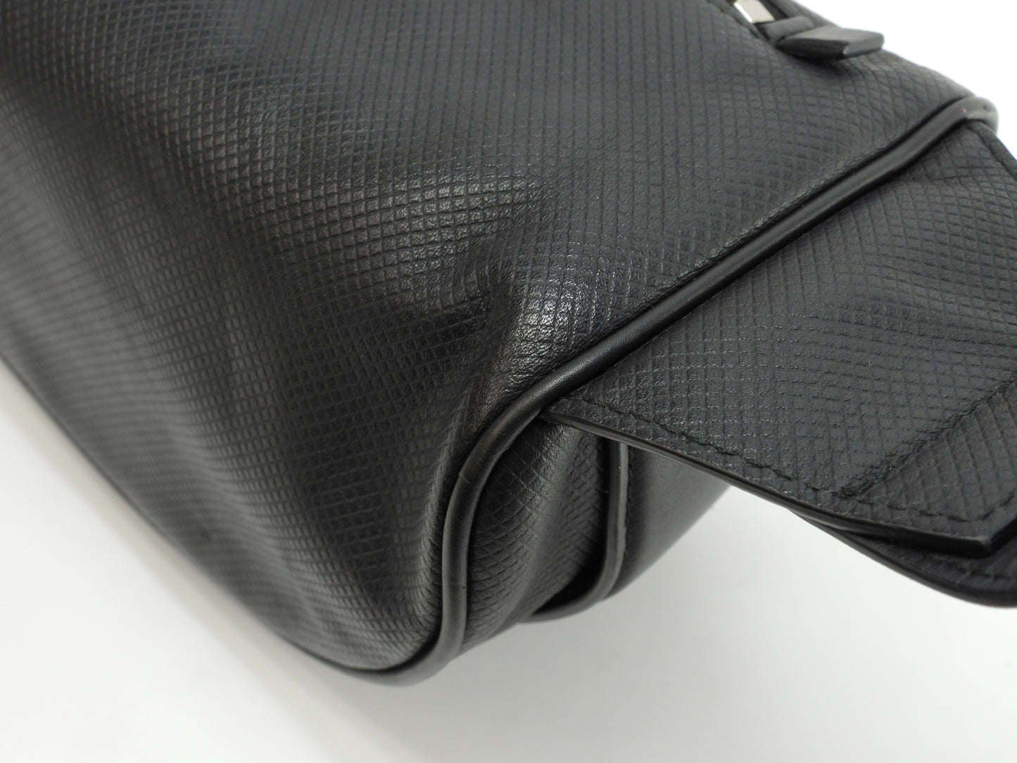 ボッテガヴェネタ ボディバッグ マルコポーロ レザー黒 ウエストバッグ バムバッグ@B07991797N