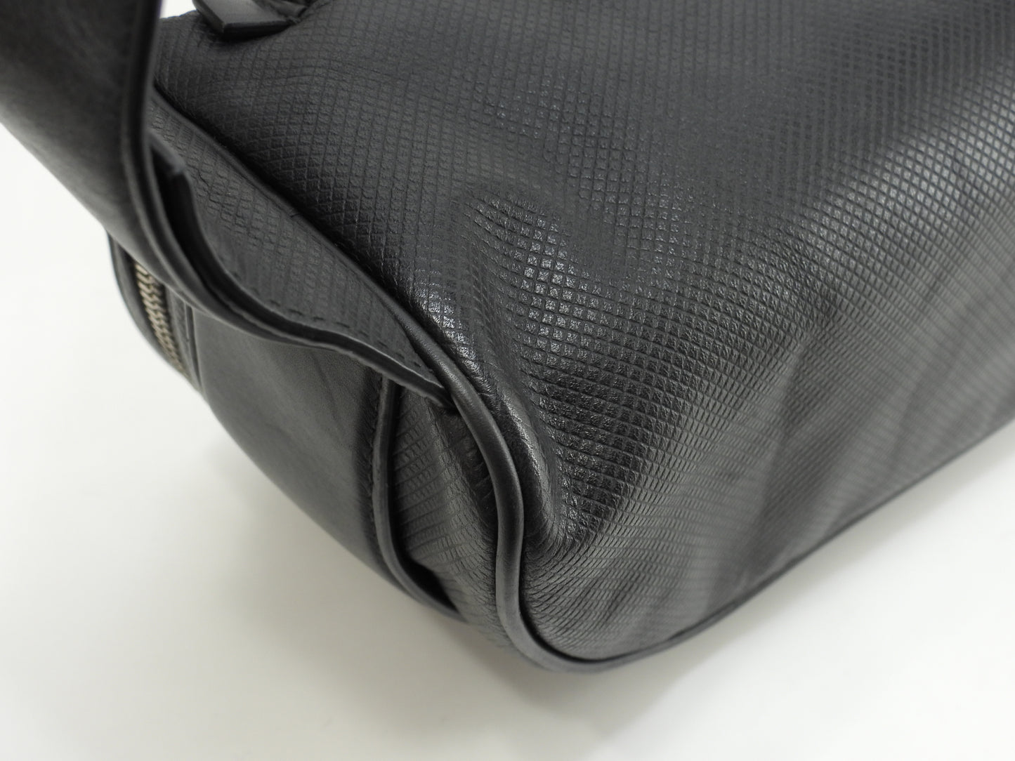 ボッテガヴェネタ ボディバッグ マルコポーロ レザー黒 ウエストバッグ バムバッグ@B07991797N