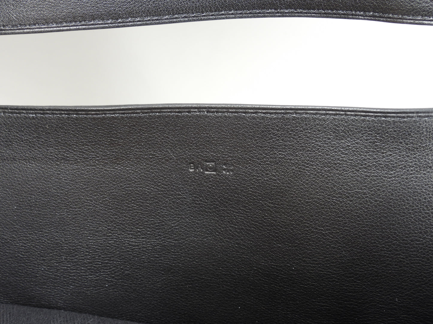 エルメス ヴァルパライソMM コットン/レザー 黒 ハンドバッグ トートバッグ 美品@□O 2