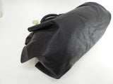 ロエベ ハンドバッグ ナッパアイレ中 レザー黒 ゴールド金具 トートバッグ 美品@051103