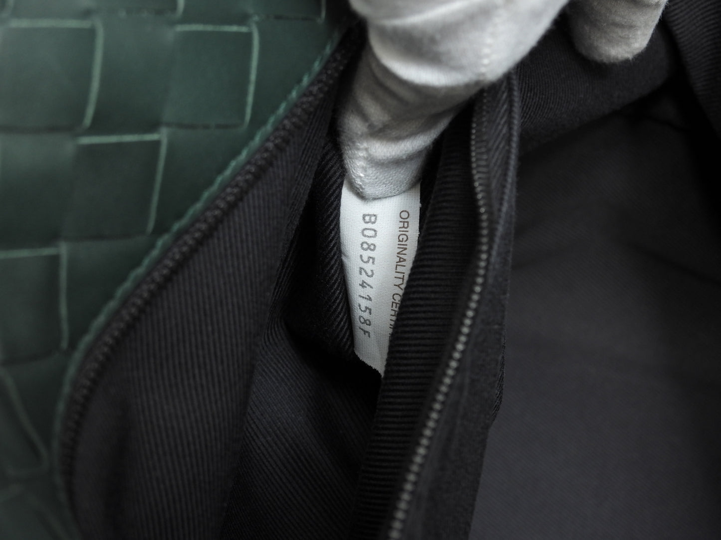 ボッテガヴェネタ トートバッグ大 中イントレチャート レザー緑 メンズハンドバッグ 美品@B08524158F